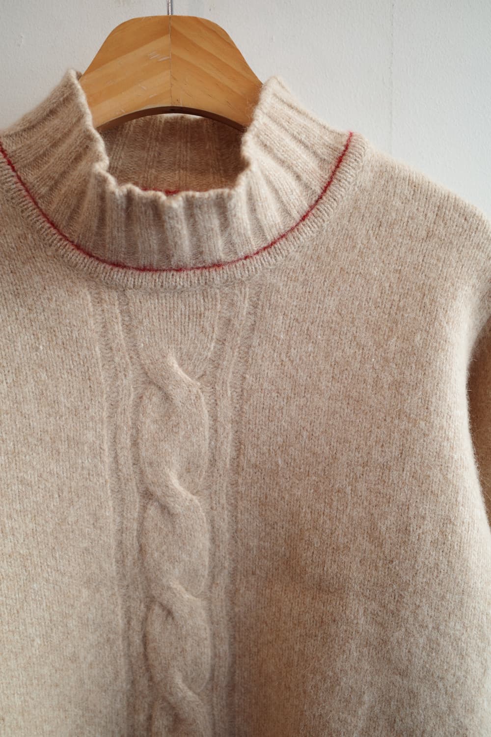 BURBERRY 버버리 울 모크넥 니트 상품이미지2