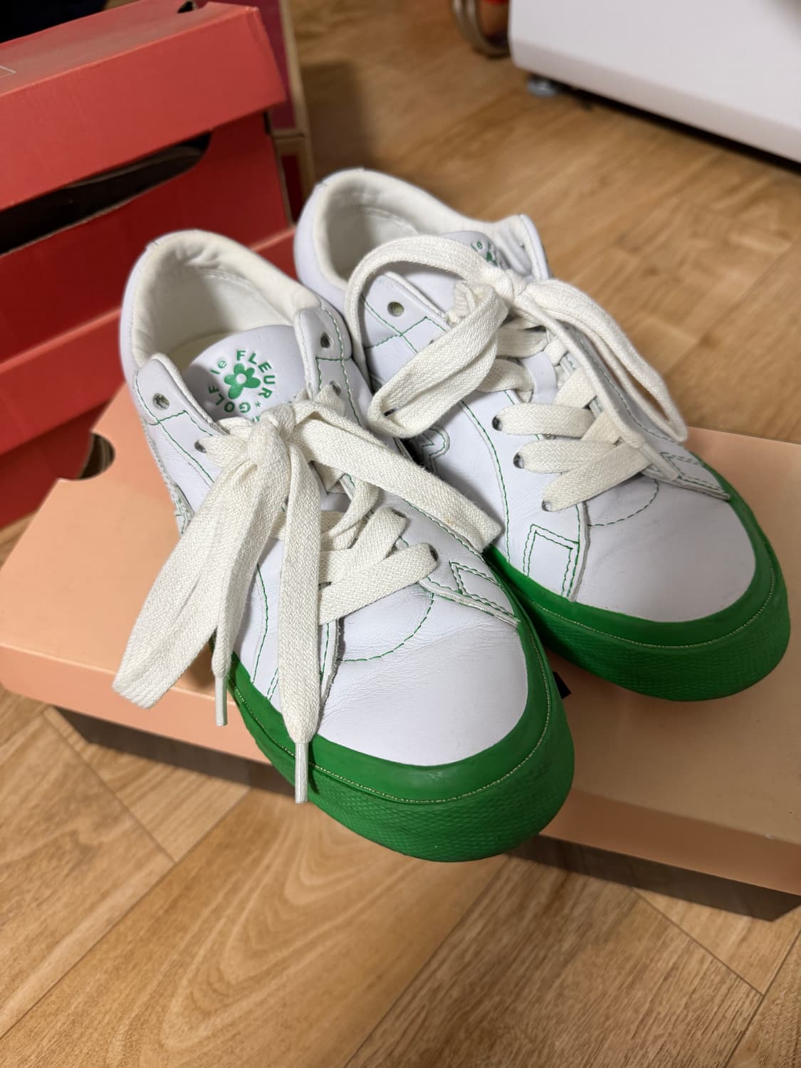 컨버스 골프왕 콜라보 척테일러 상품이미지1