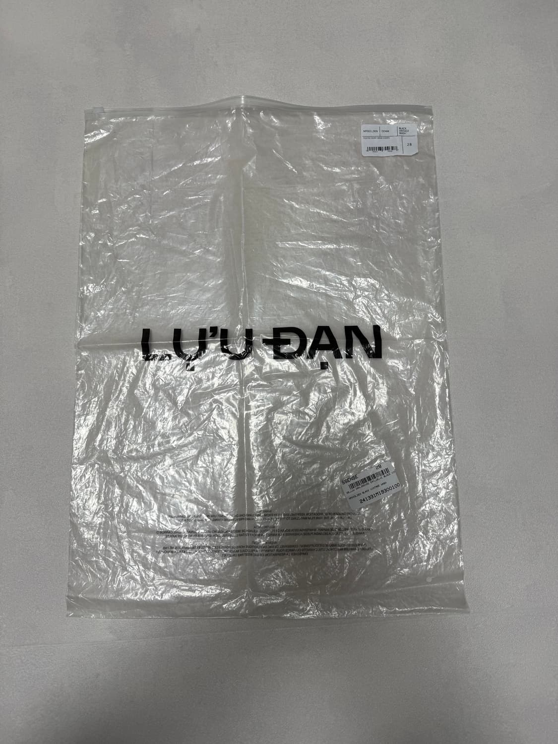 루단 데님 버뮤다 팬츠 28사이즈 새상품 상품이미지7