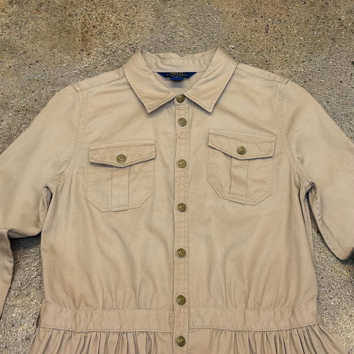 미국 빈티지 폴로랄프로렌 코츤 셔츠 원피스 상품이미지3