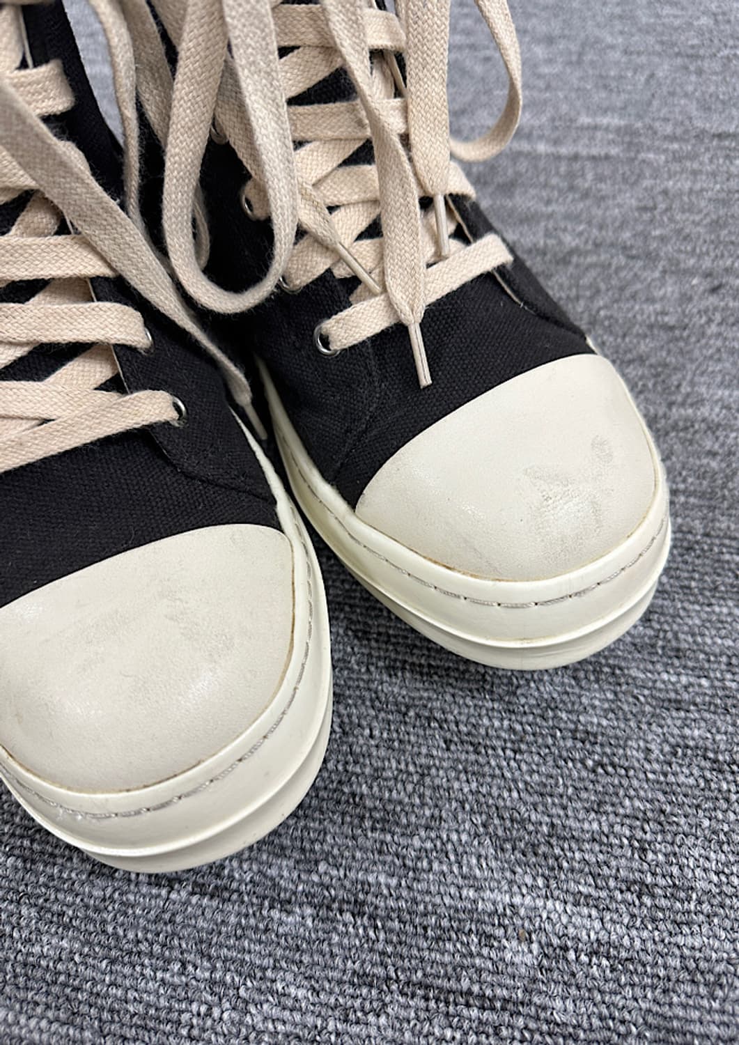 릭오웬스 다크쉐도우 라몬즈 하이 릭컨 17ss 250 상품이미지8