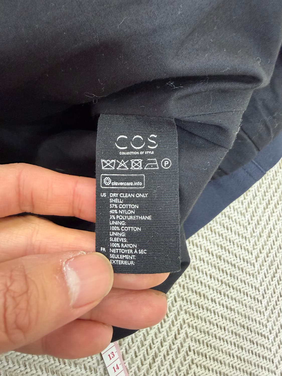 정품) COS 코스 여성 오버사이즈 후드 롱자켓 38 상품이미지7