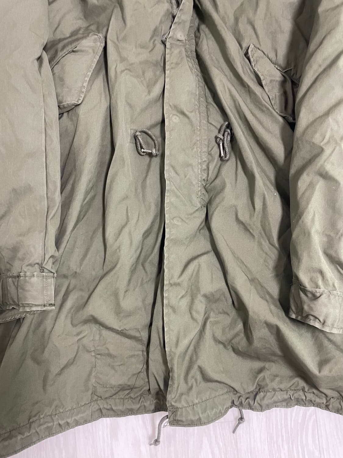 m65og 피쉬테일 개파카 오리지널 S 세트 후드포함 상품이미지2