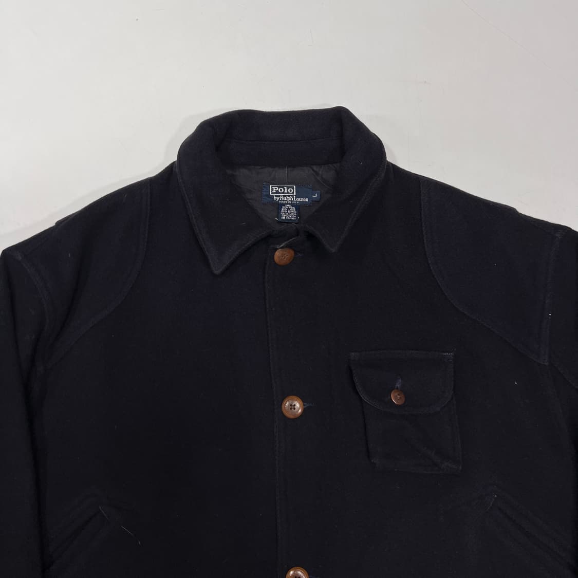Polo 폴로 오리지널 미국판 울 포켓 초어자켓(L) 상품이미지4