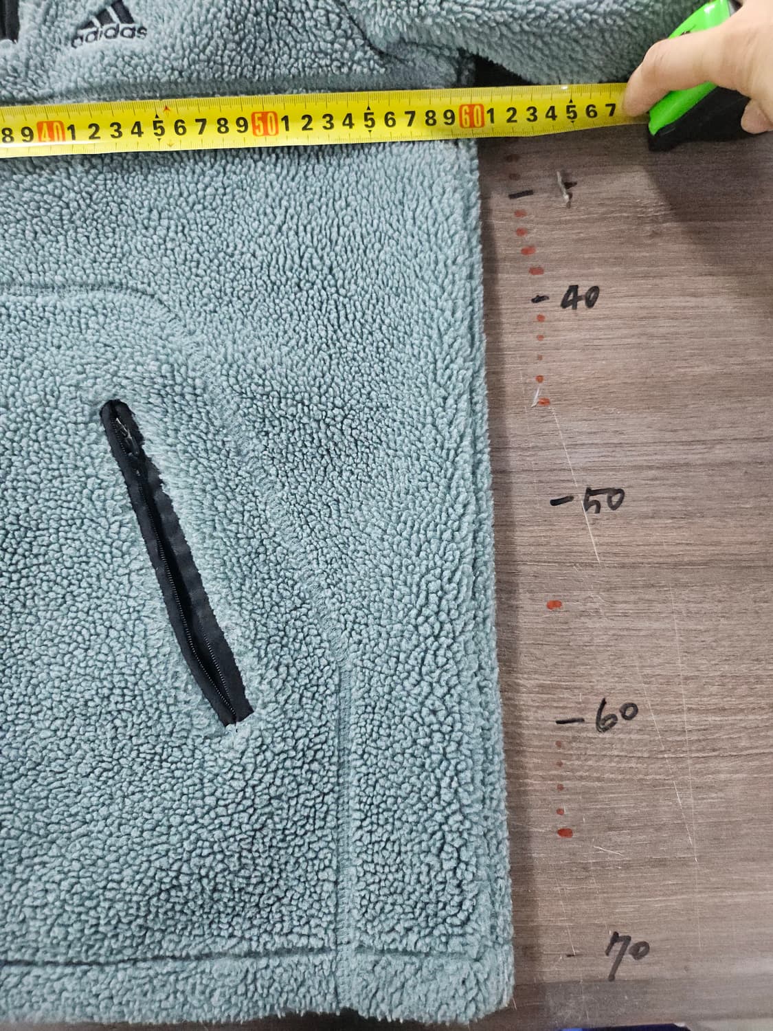 아디다스 플리스 자켓 블루계열  95 상품이미지8