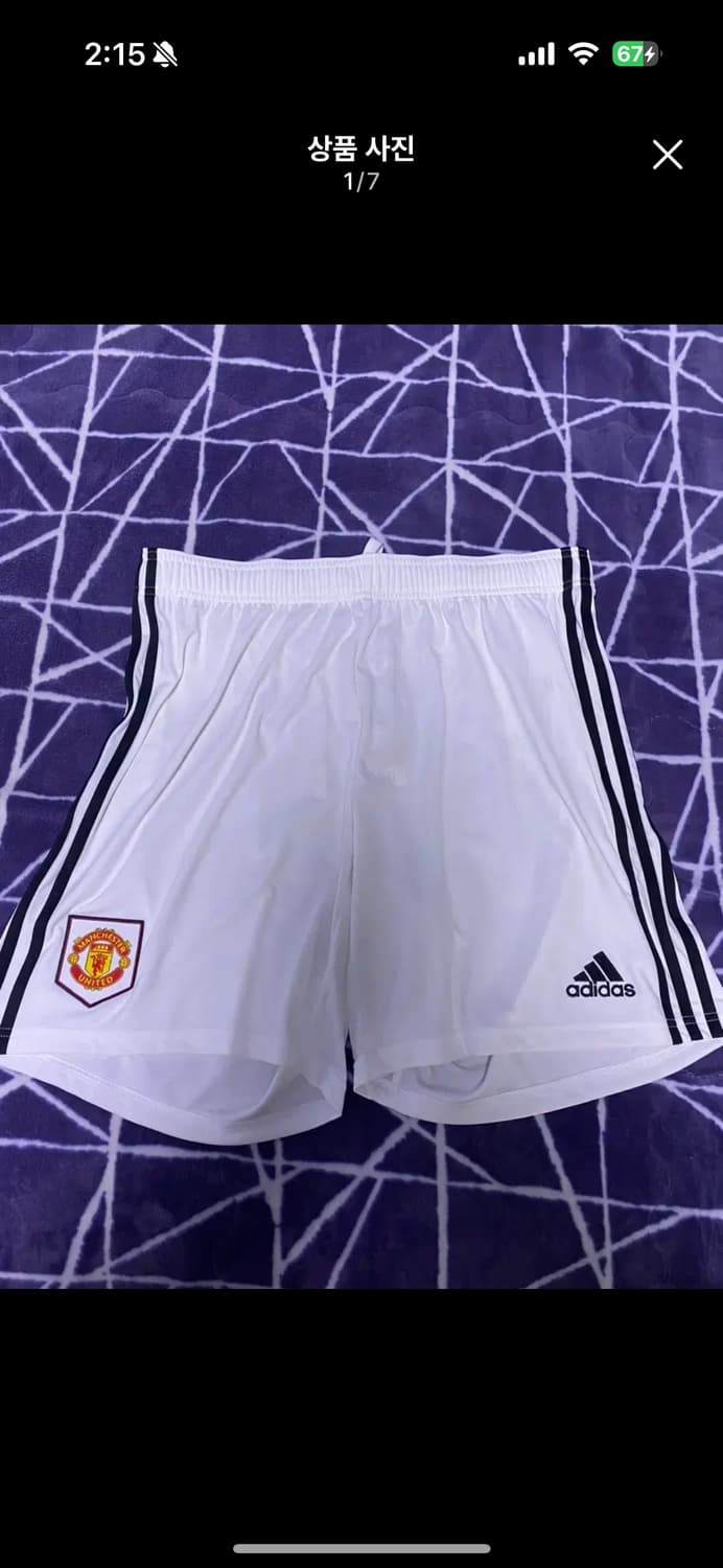 아디다스 맨유 22-23 홈 쇼츠 반바지 상품이미지1