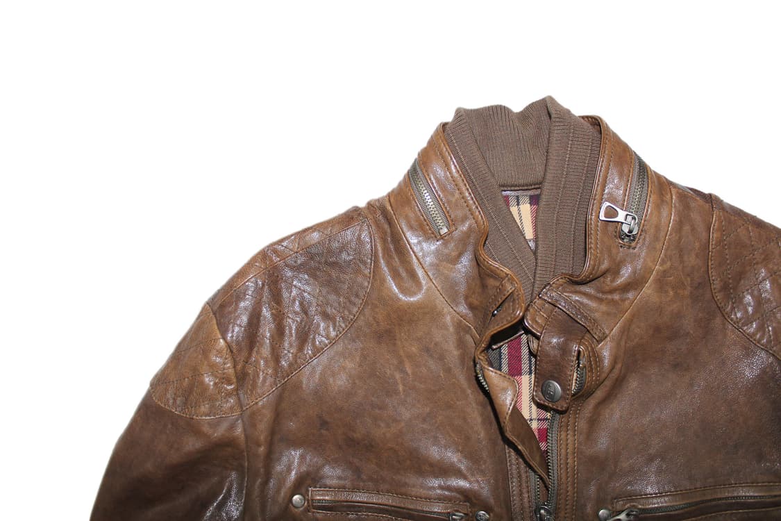 Series 시리즈 램스킨 싱글 레더 자켓 상품이미지2