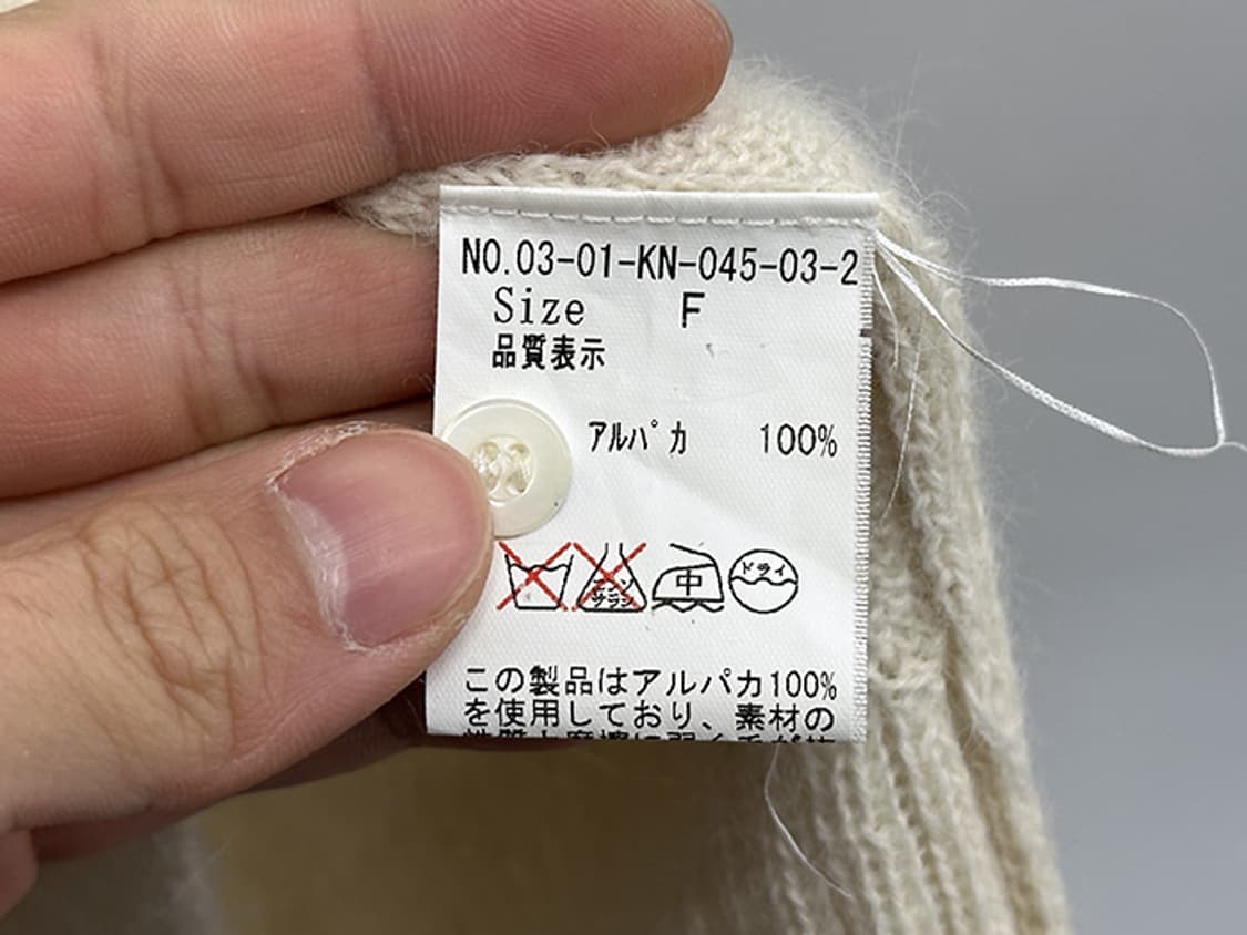 BULLE DE SAVON_ alpaca 100% (S) 상품이미지9