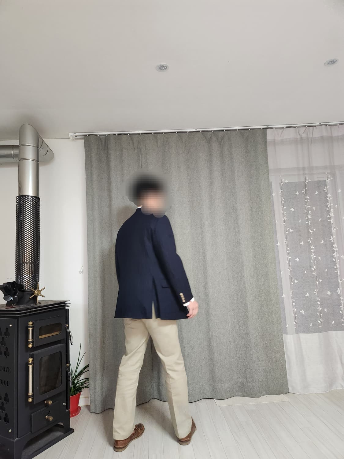버버리 금장 더블 블레이저 자켓  상품이미지9