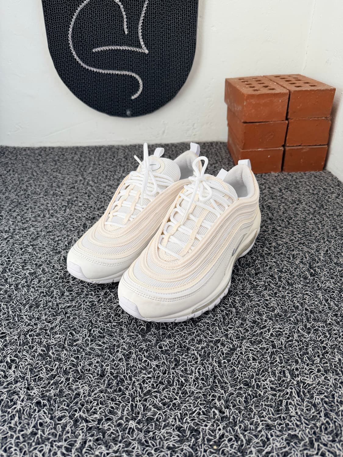 나이키 에어맥스 97 화이트 265mm 상품이미지1