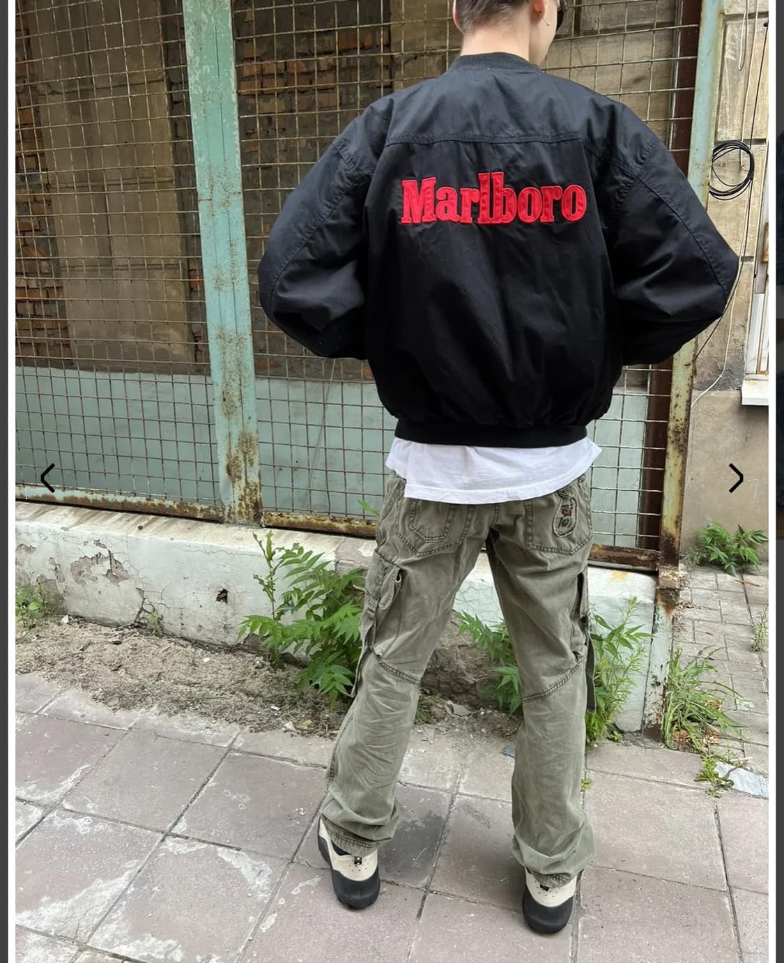 90s Marlboro 리버시블 자켓 xl 상품이미지1