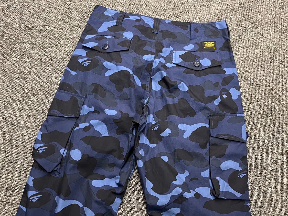 [S,M,2XL] 베이프 컬러카모 6포켓팬츠 새제품 상품이미지5
