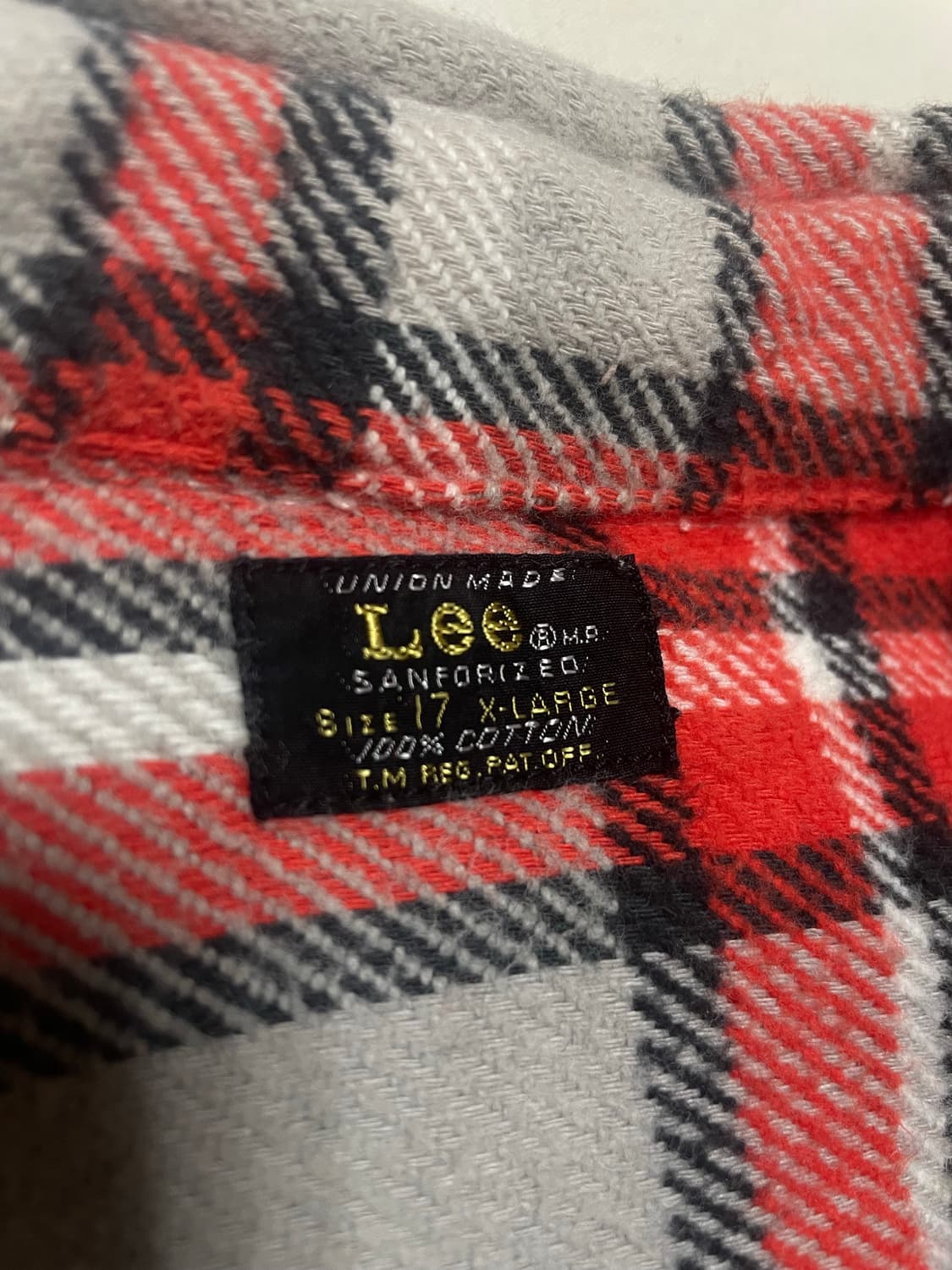 Lee plannel cotton shirt 상품이미지2