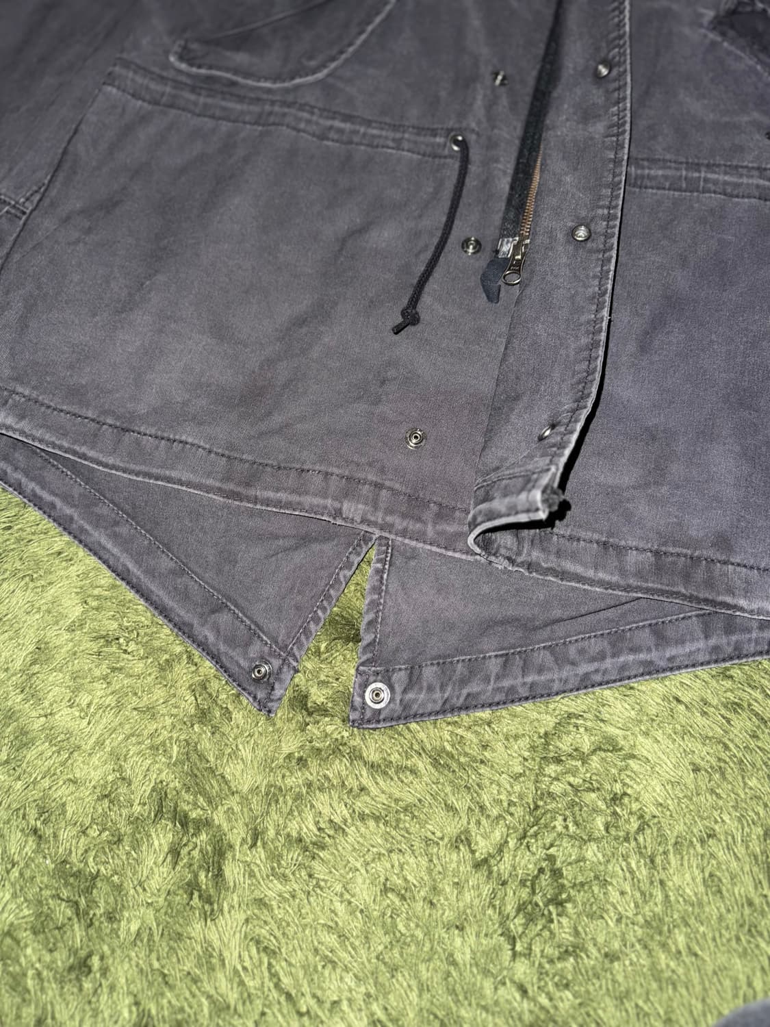 [L] 00s BEAMS 빔즈 빈티지 워싱 M51 피쉬테일 파카 자켓 상품이미지6