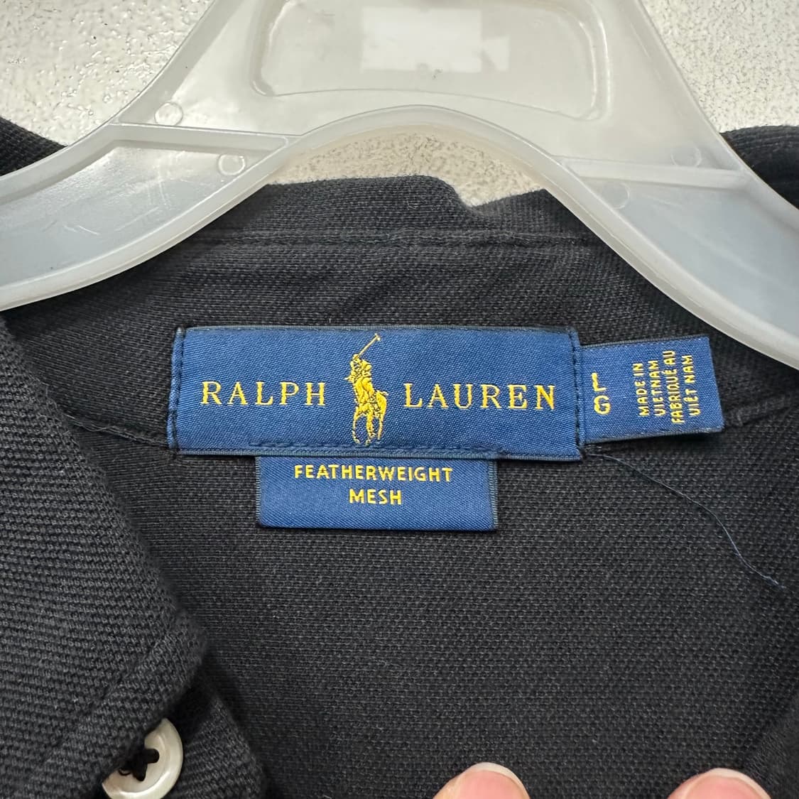 폴로 랄프로렌 페더웨이트 메쉬 셔츠 상품이미지3