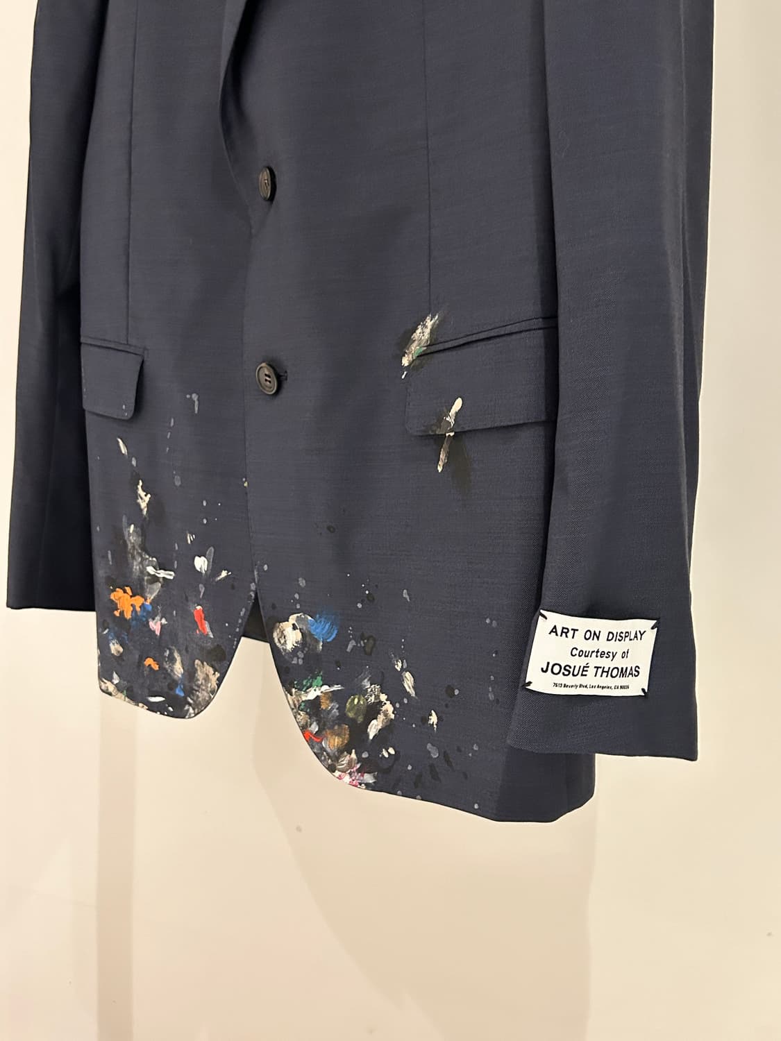 x LANVIN painted suit jacket 상품이미지2