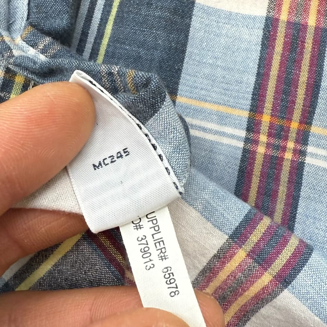 폴로 랄프로렌 체크셔츠 r1865 상품이미지8