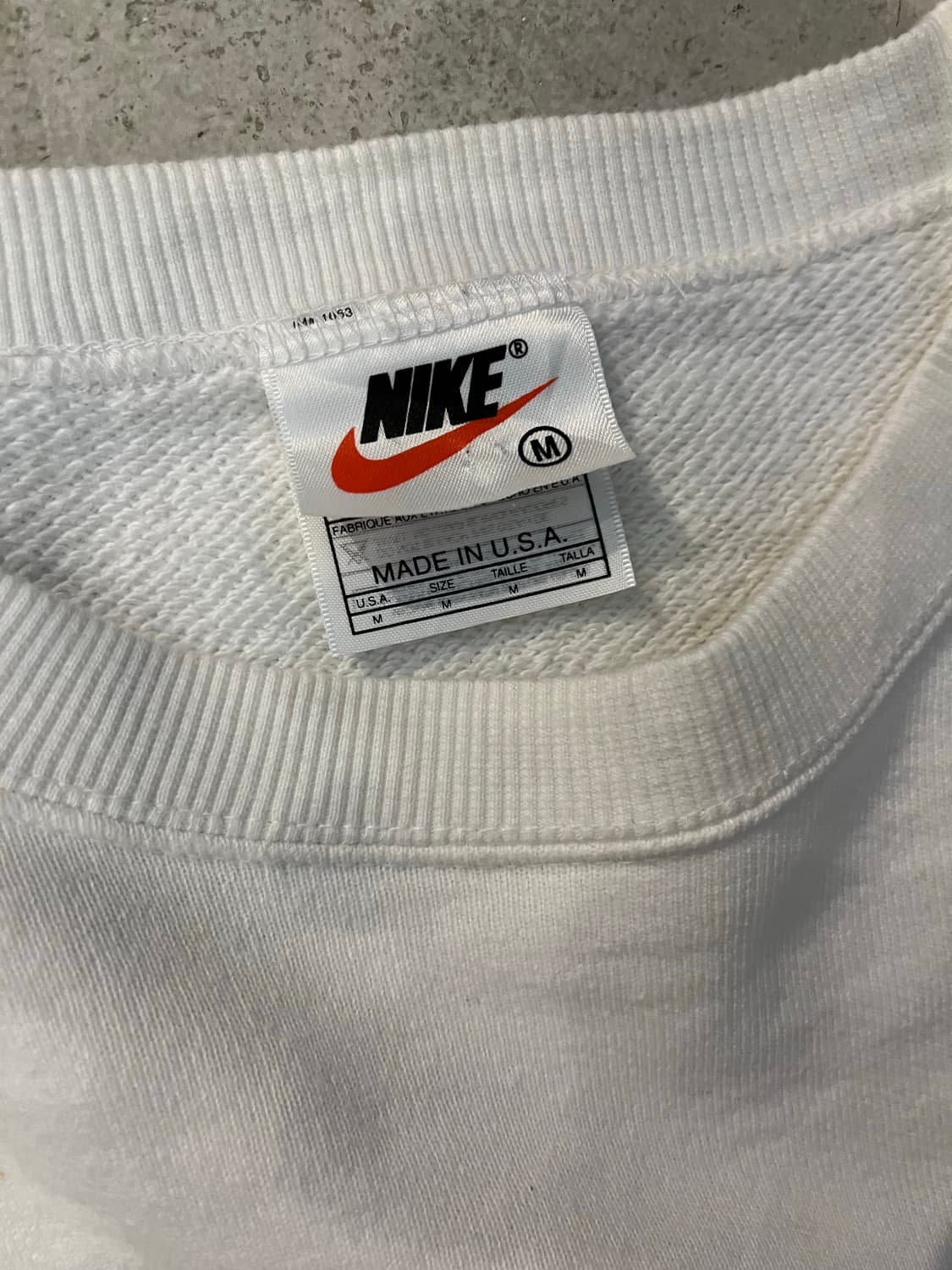 빈티지 90s 나이키 스웻 상품이미지3