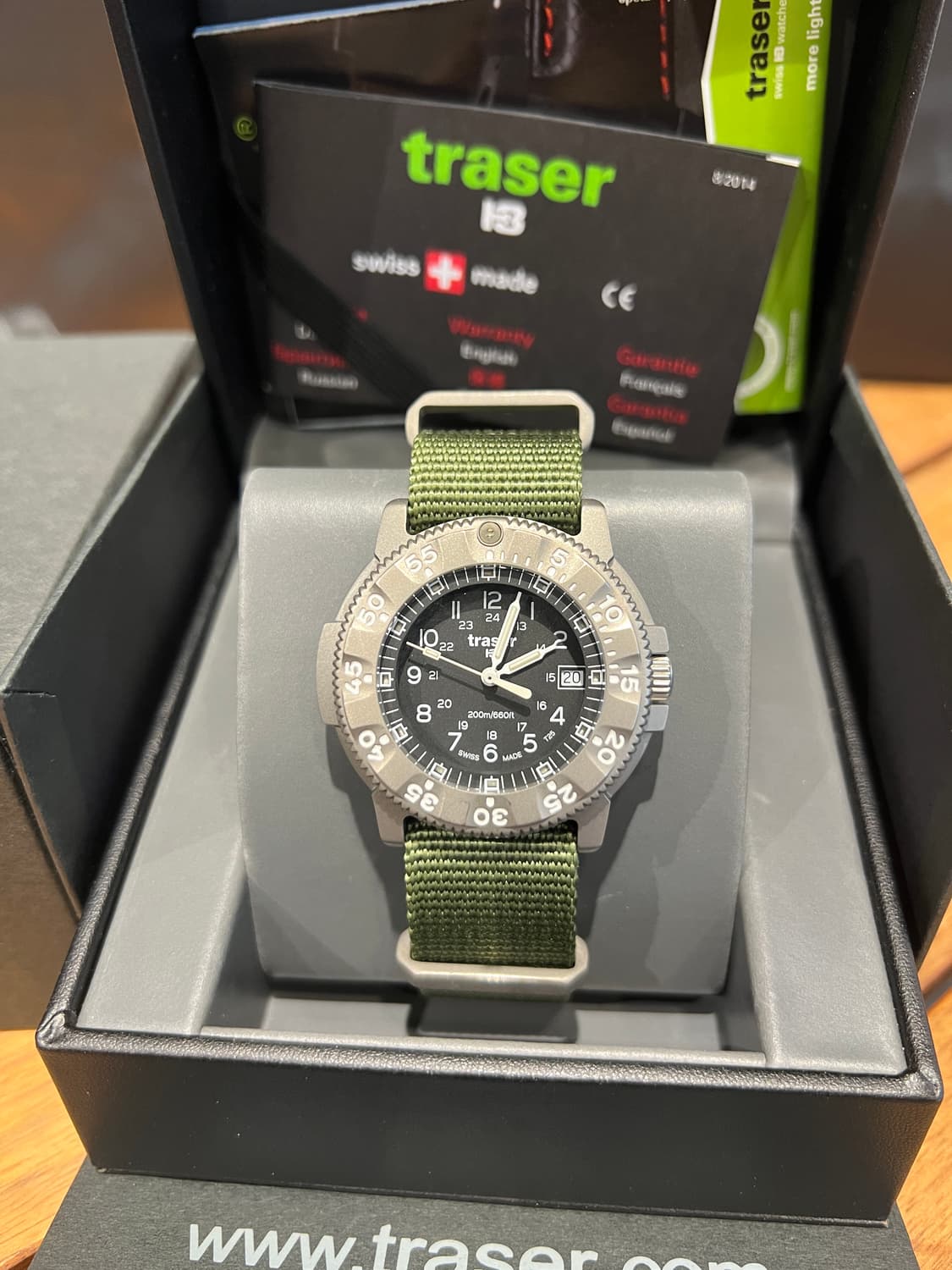 트레이저 H3 커맨더 100 포스 티타늄 판매합니다.  상품이미지1