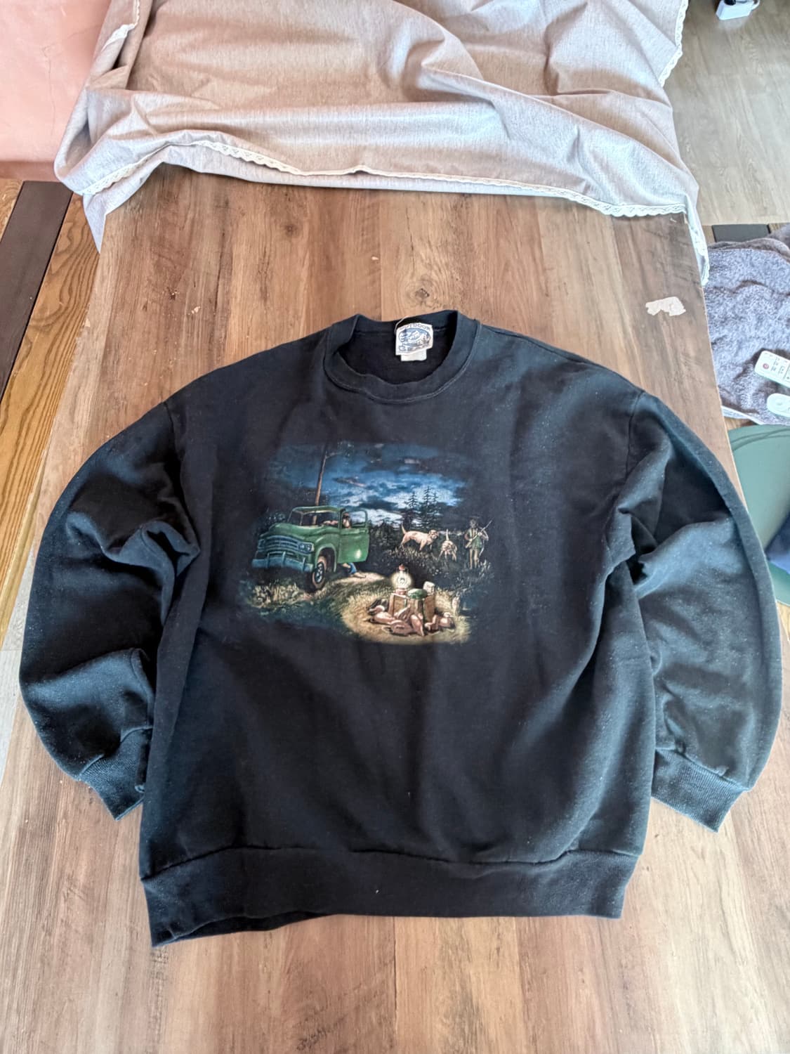 빈티지 프린트 스웻셔츠 상품이미지1