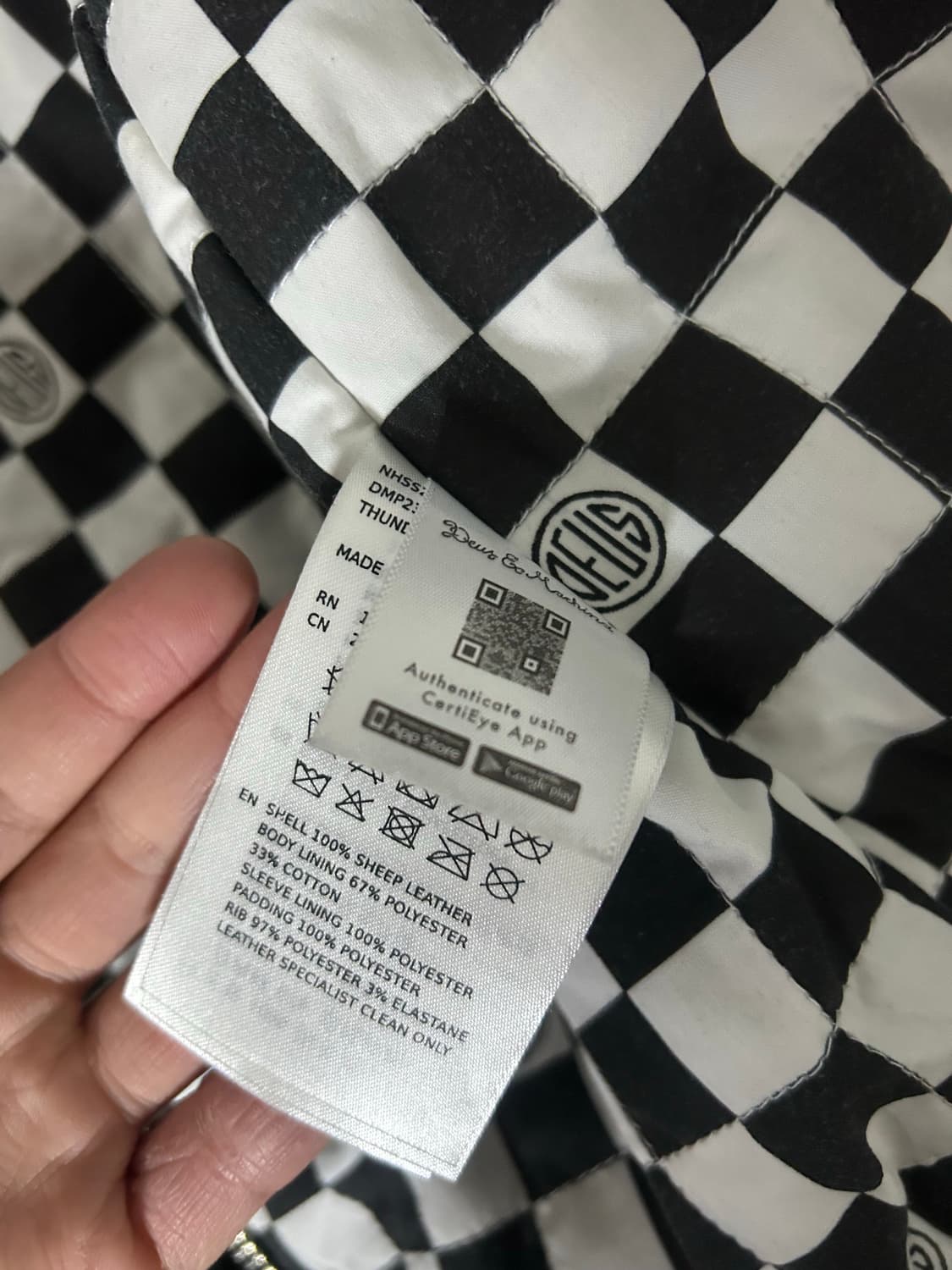 데우스 가죽자켓 상품이미지5