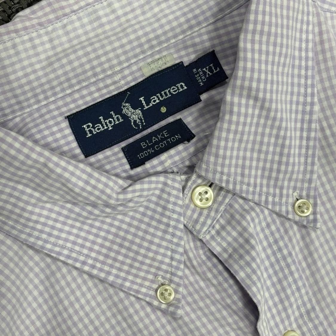 폴로 랄프로렌 체크 코튼 셔츠 v0380 상품이미지7