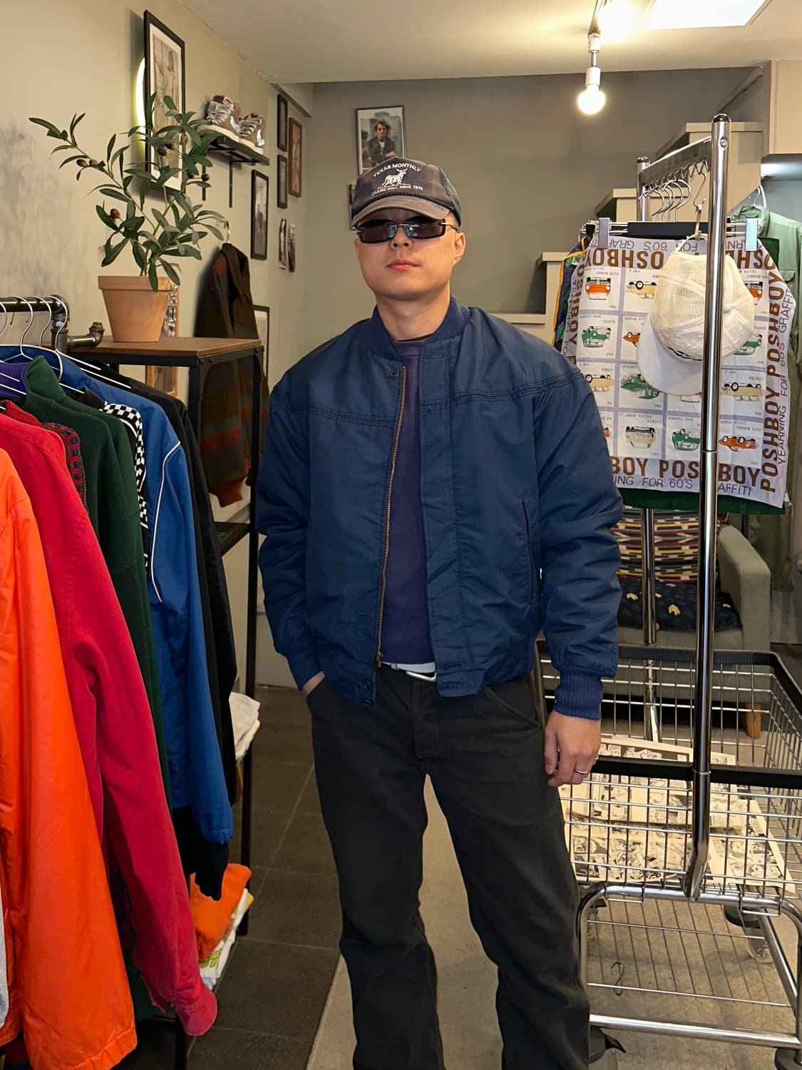 70-80’s JC Penny derby cotton jacket 상품이미지1