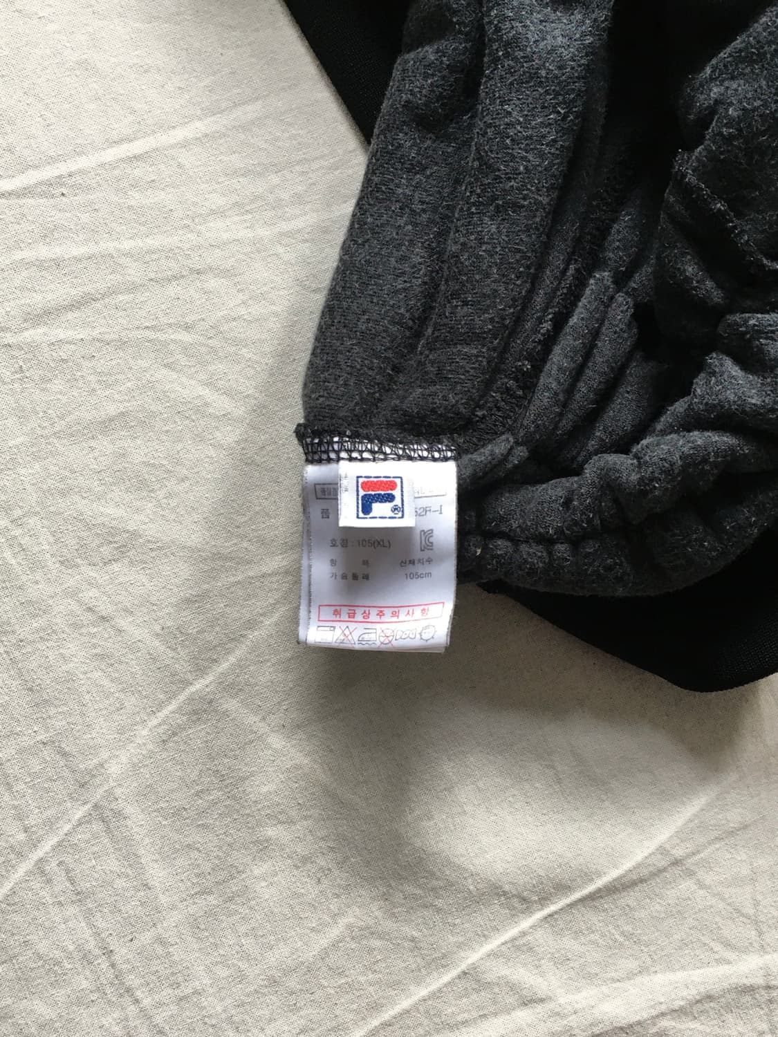 휠라 벨벳 후드집업 상품이미지5