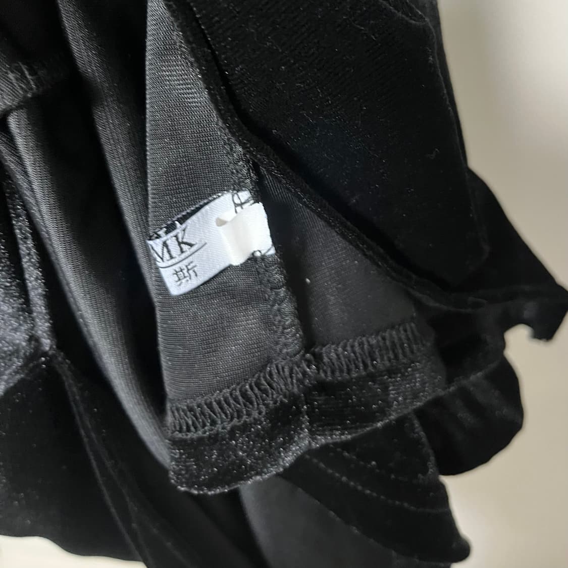 고딕 고스 벨벳 홀터넥 원피스 상품이미지6