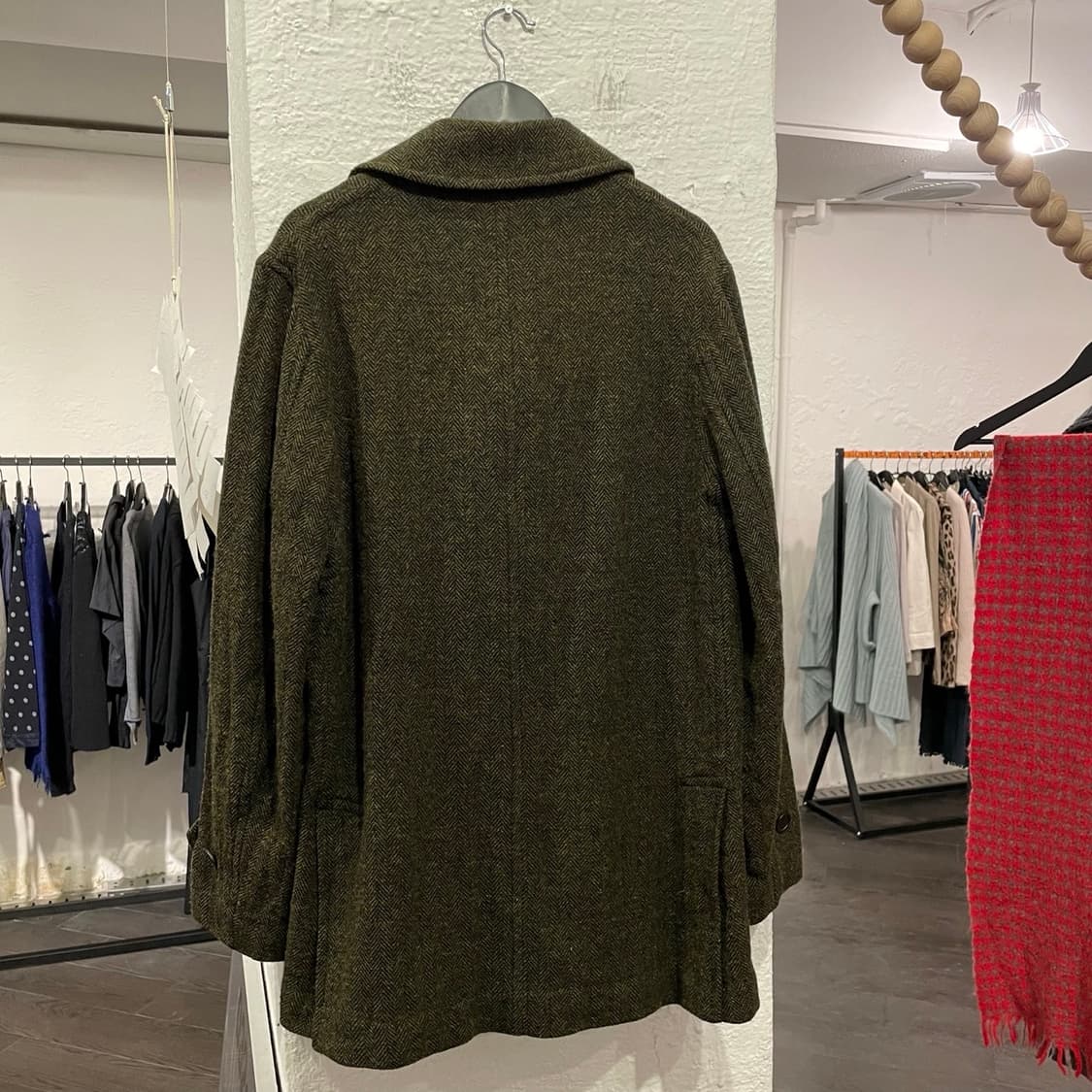 꼼데가르송 옴므듀스 헤링본 피코트 상품이미지4