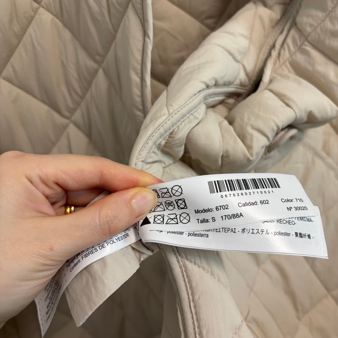 마시모두띠 경량 다이아몬드 퀄팅 패딩 상품이미지10