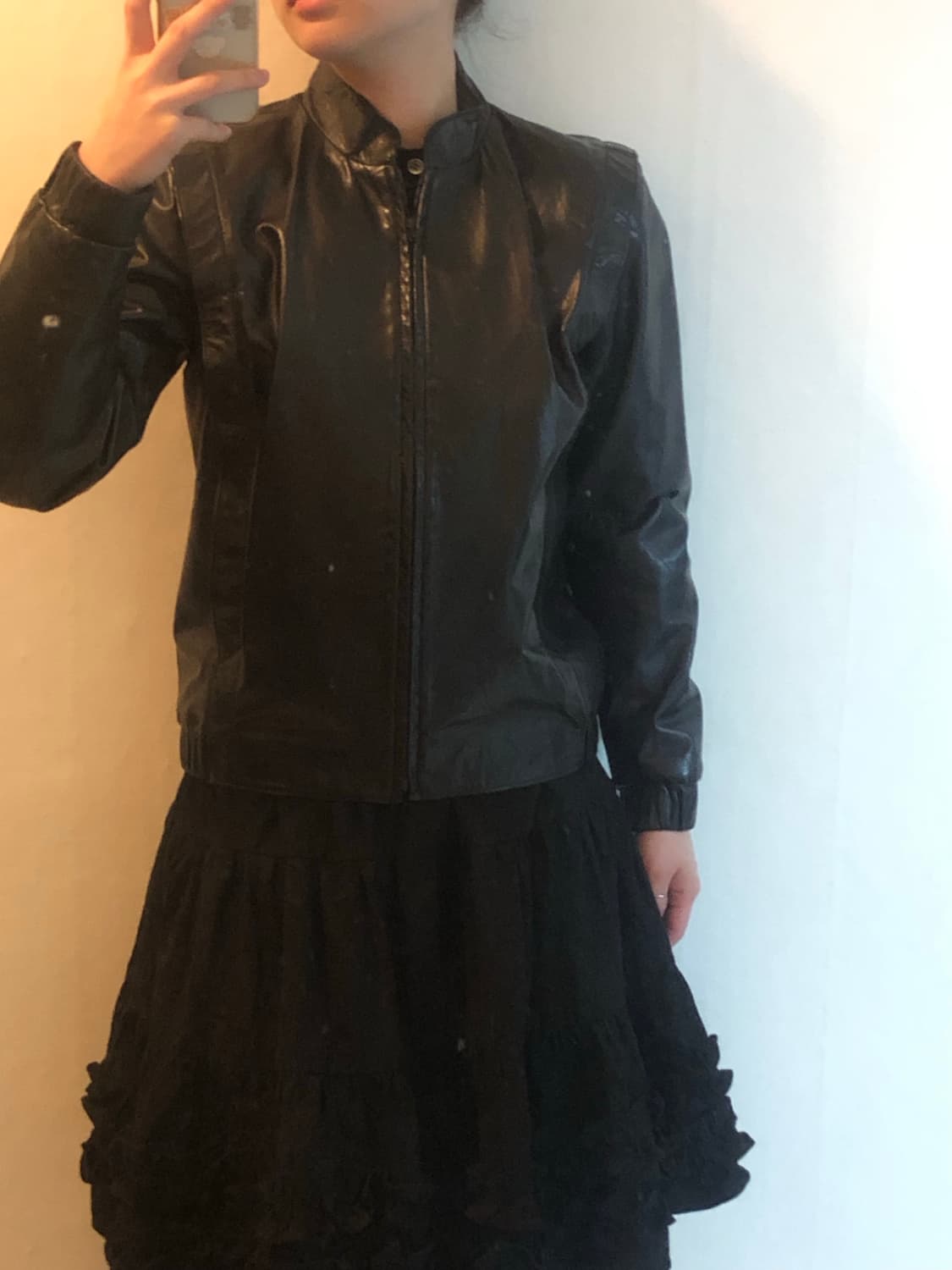 램스킨 레더자켓 골든베어 상품이미지4