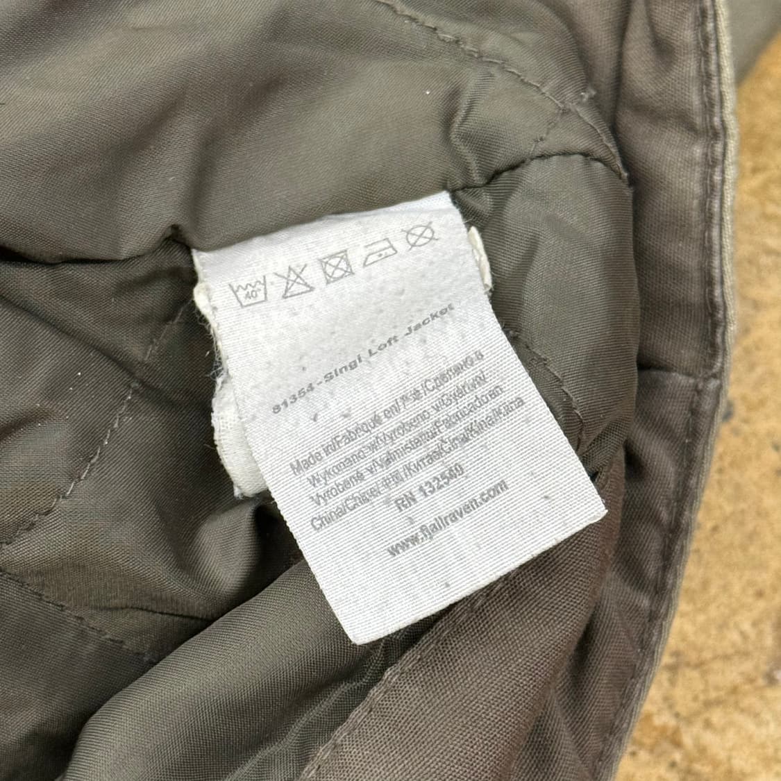 [정품/M] 피엘라벤 싱기 로프트 자켓 b18 상품이미지6