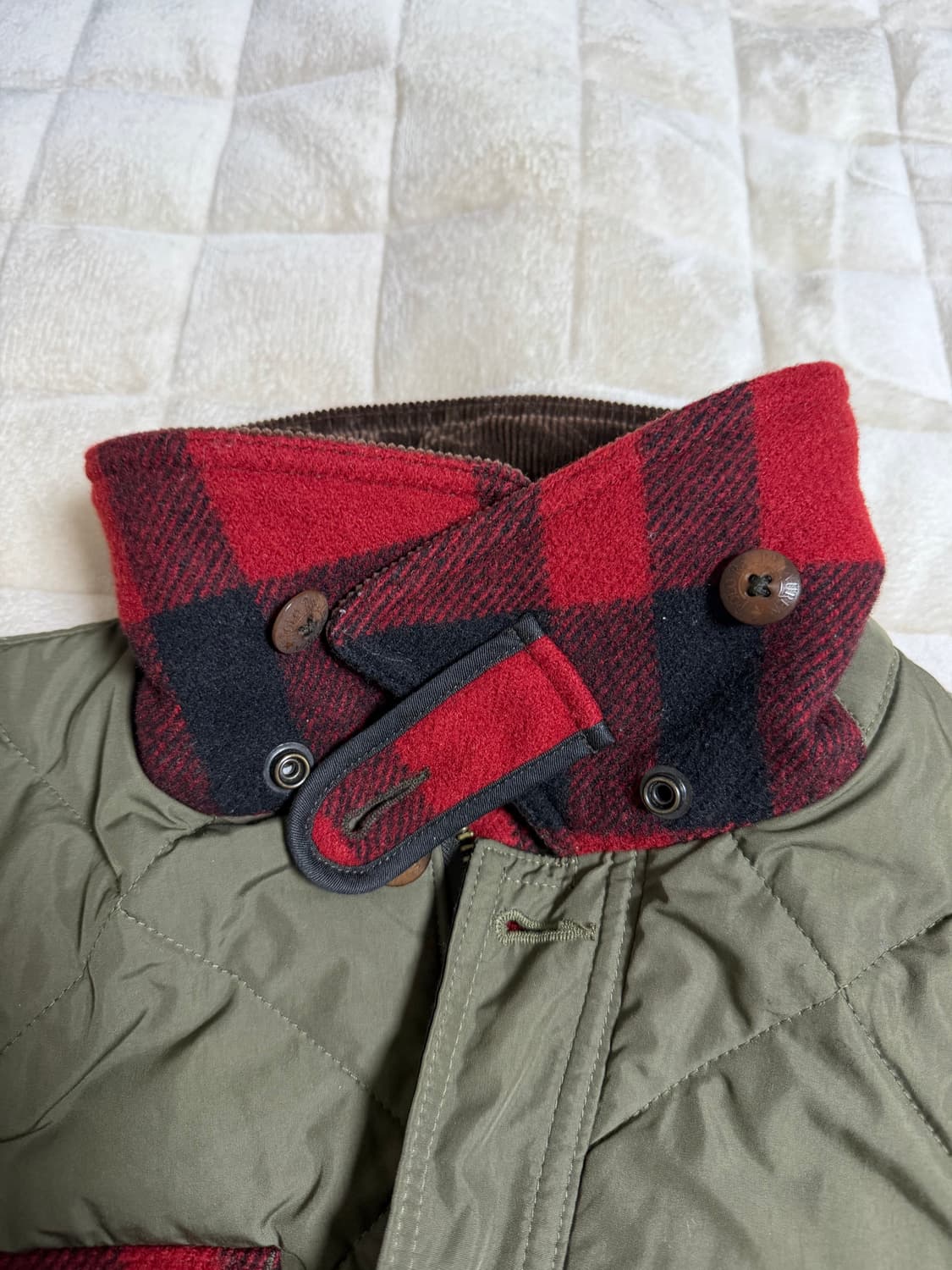 폴로 울 다운패딩 상품이미지5