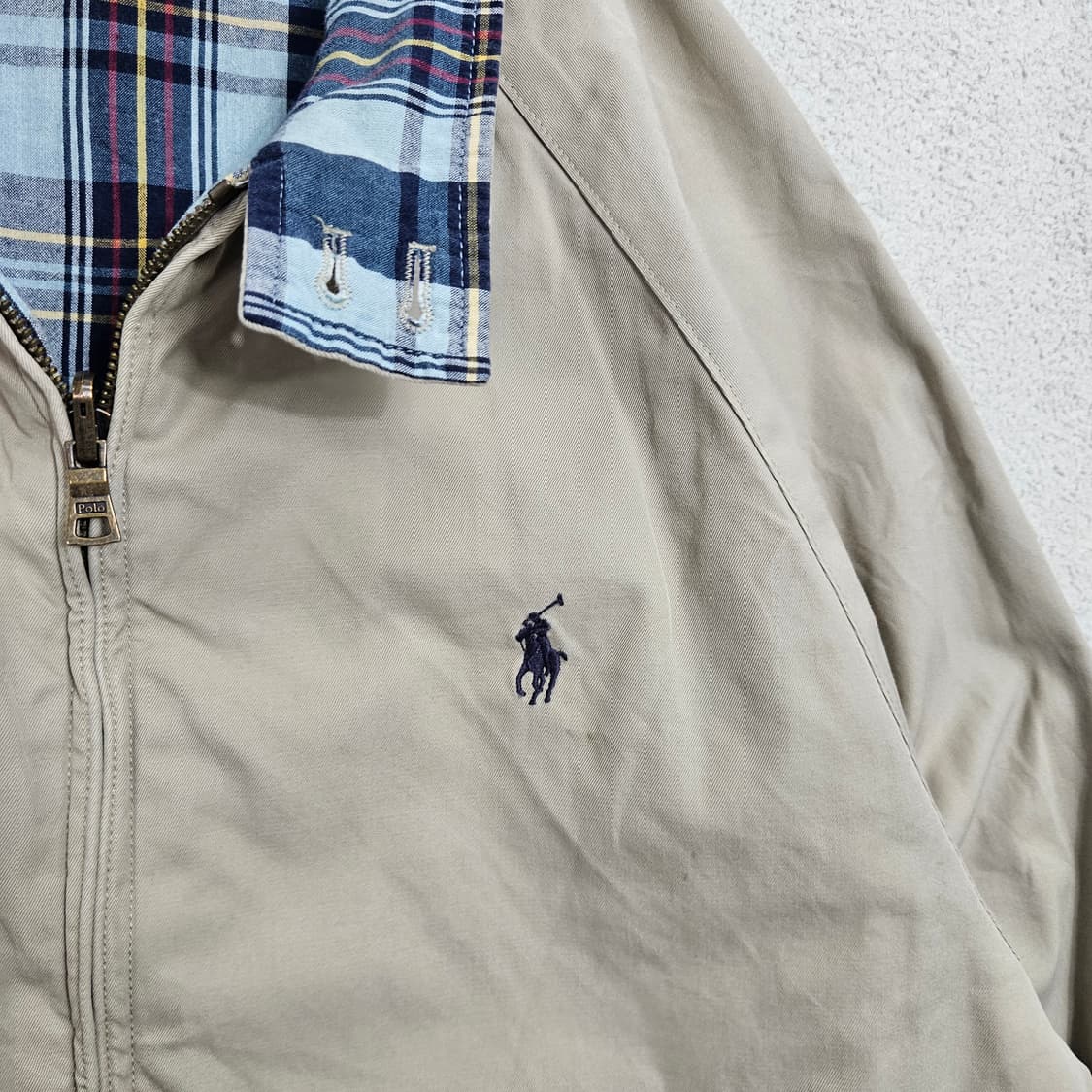 폴로 랄프 로렌 리버시블 헤링턴 자켓 M 상품이미지5