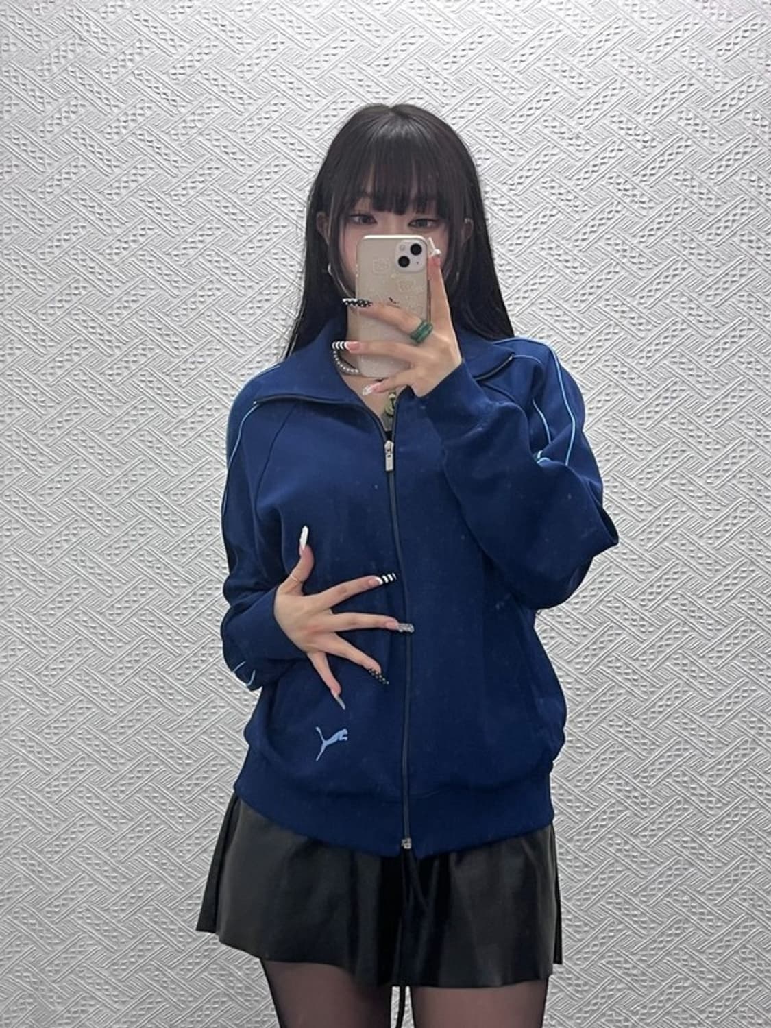 푸마 올드스쿨 레트로 90's 라인 져지 집업 100 C10456 상품이미지1