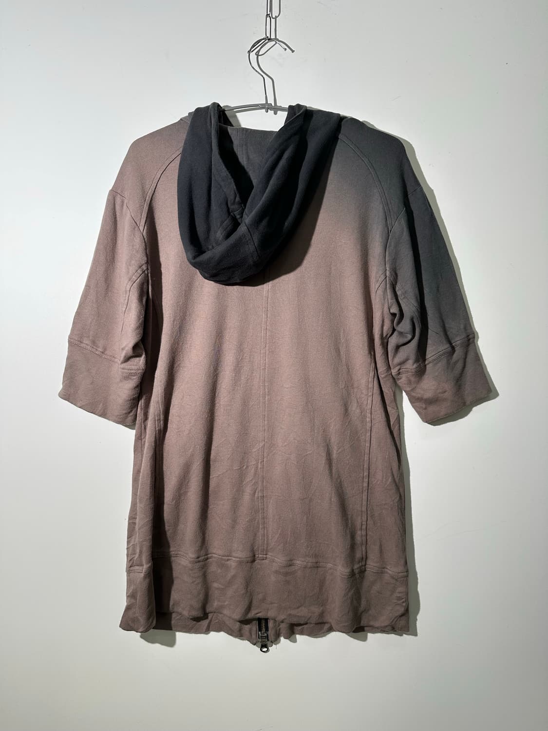 schlussel 얇은 코튼 반팔 집업 자켓 상품이미지3