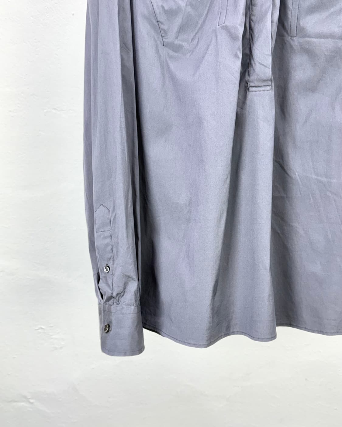 메종 마르지엘라 그레이 펜슬 포켓 히든 집 라바 셔츠 상품이미지5