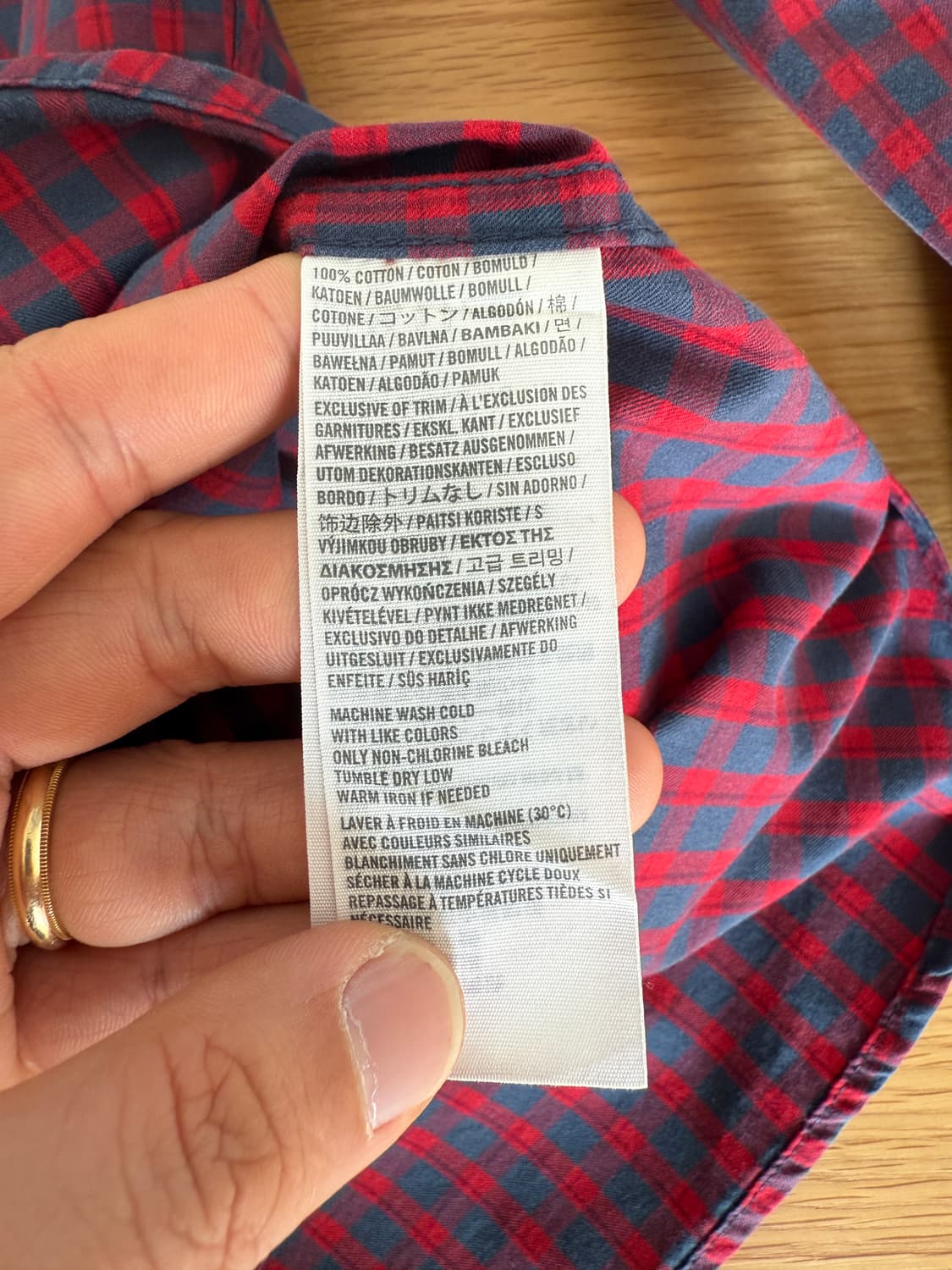 아베크롬비(Abercrombie) 체크 셔츠 상품이미지6