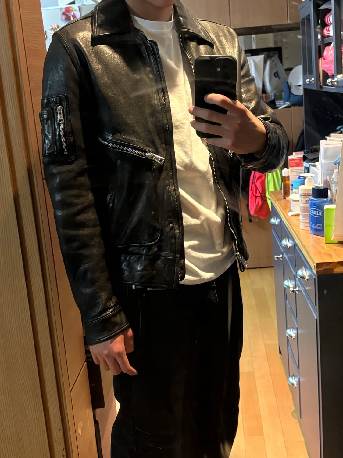 Leather jacket 상품이미지2