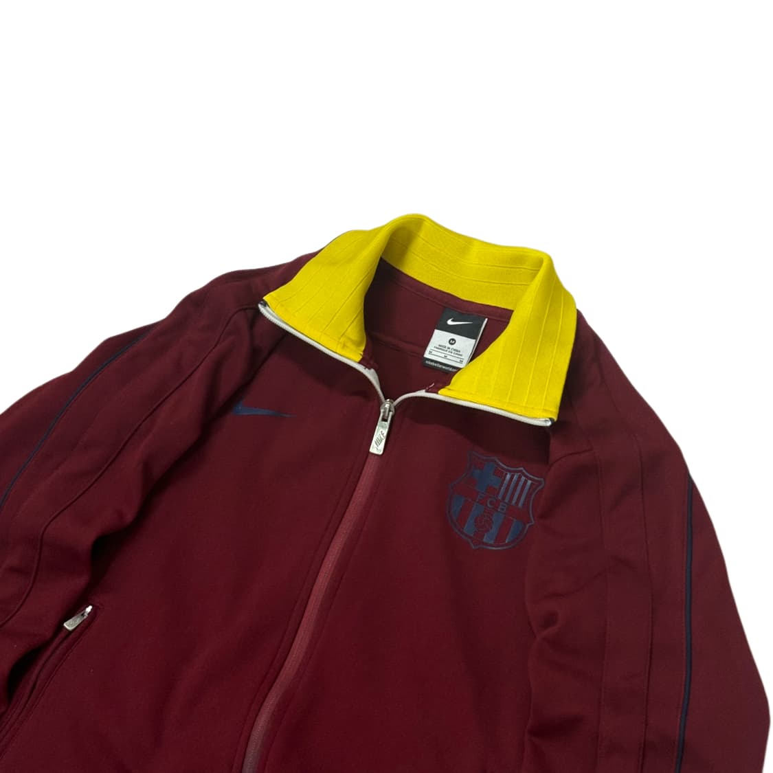 나이키 바르셀로나 져지 축구 트랙탑 버건디 상품이미지2