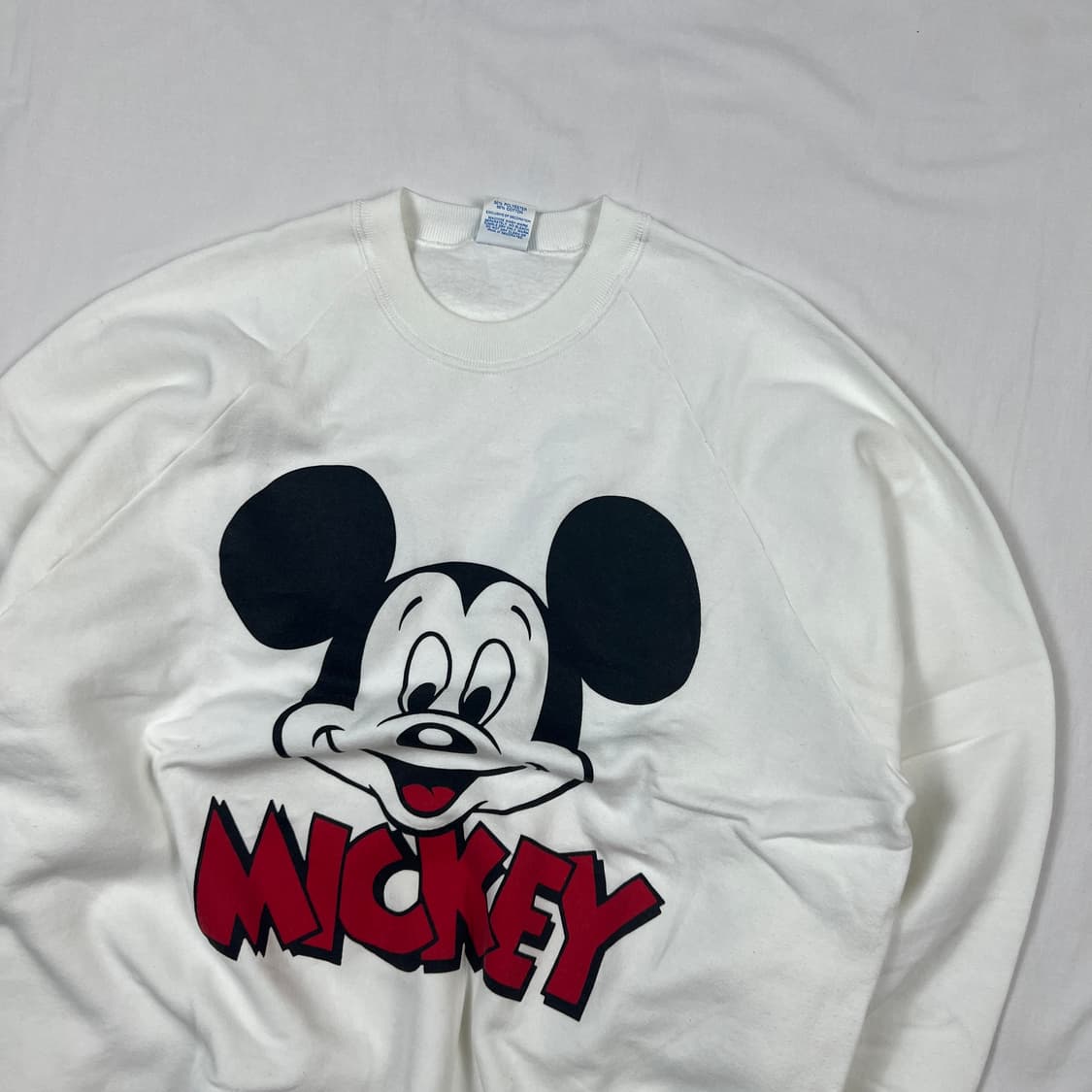 80‘s 디즈니 미키마우스 mickey mouse 프린트 맨투맨 상품이미지2