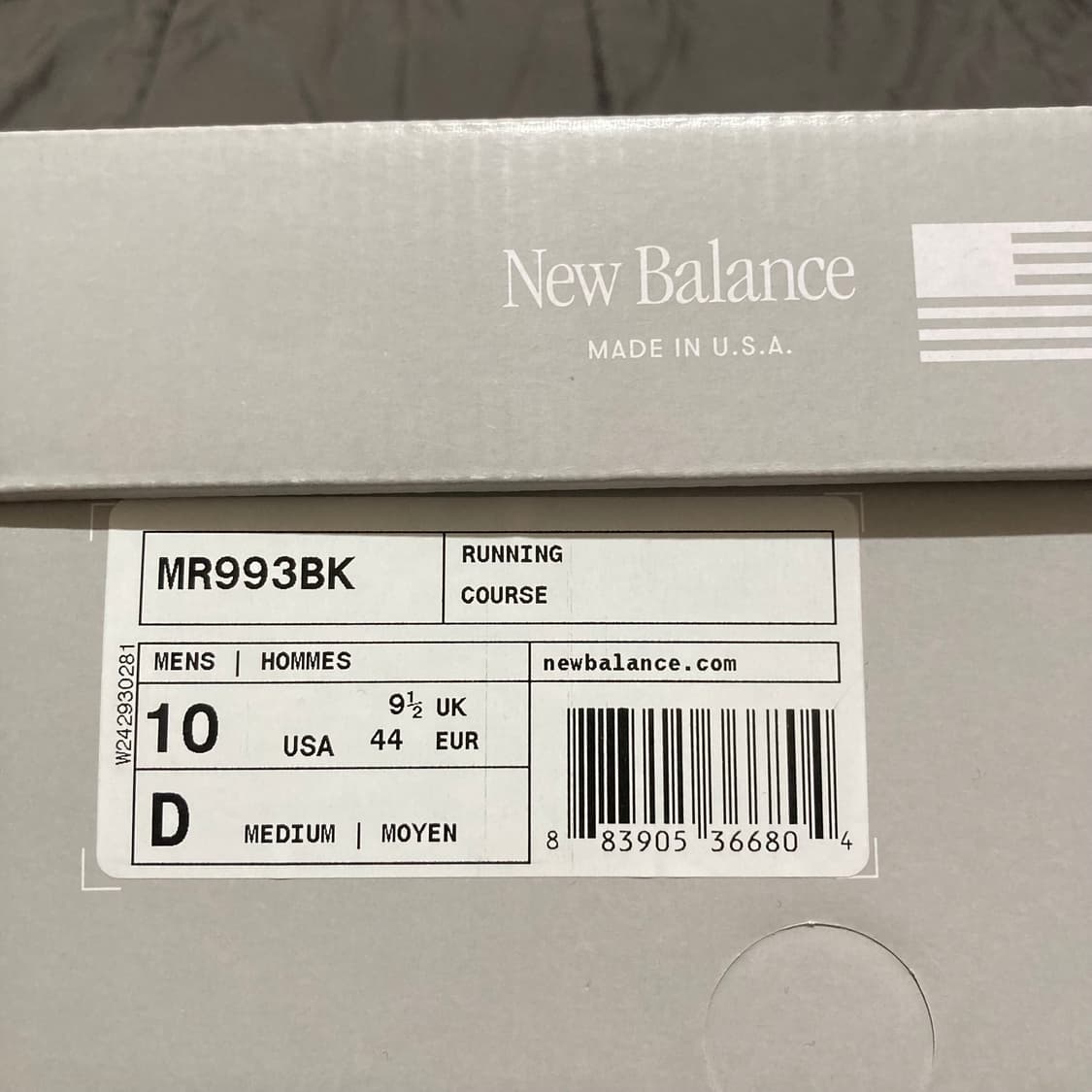 [280] 뉴발란스 993 블랙 상품이미지3