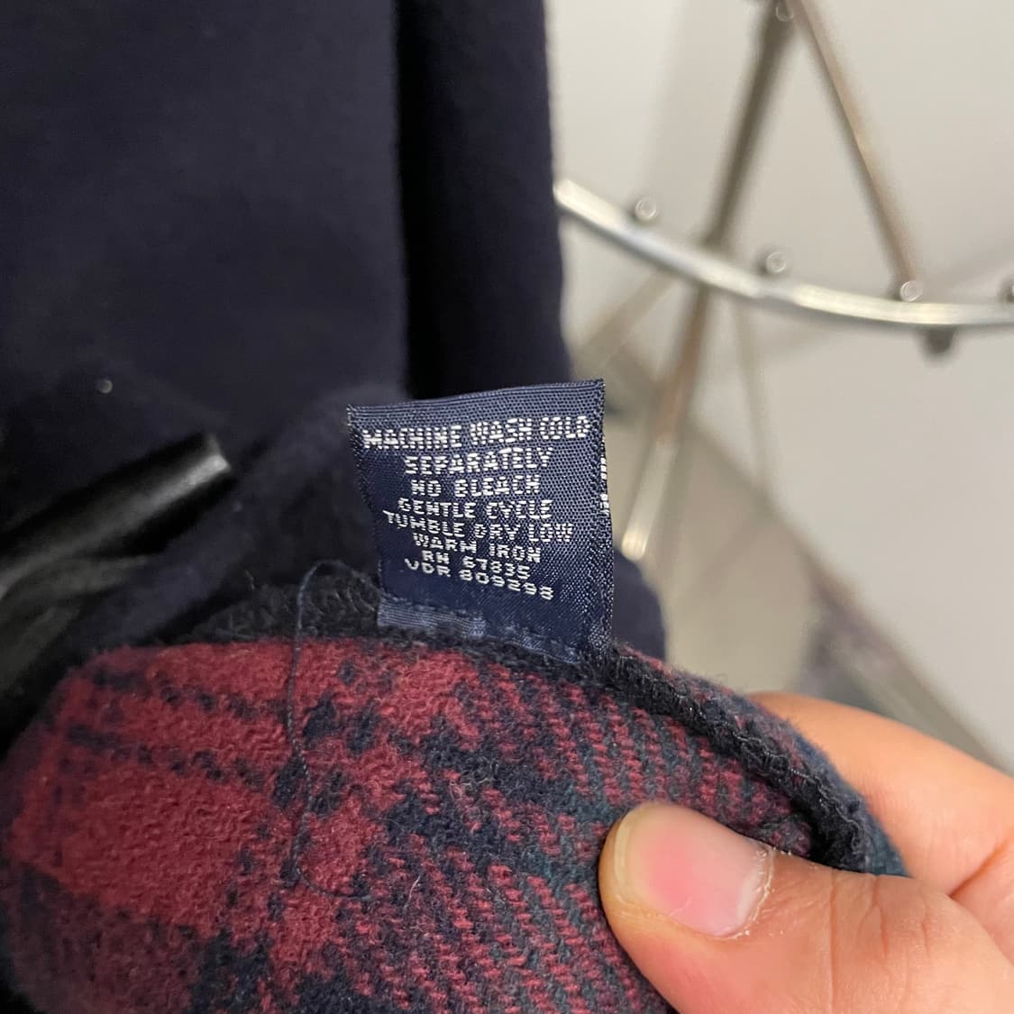 90s 폴로 랄프로렌 더플 코트 빈티지 떡볶이 코트 컨트리 상품이미지9