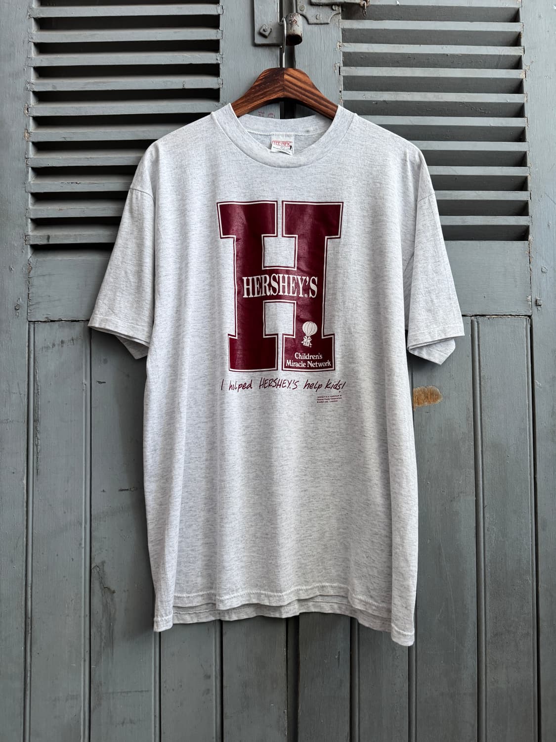 [XL]90's HERSHEY'S Made in USA 프로모 티셔츠 상품이미지2