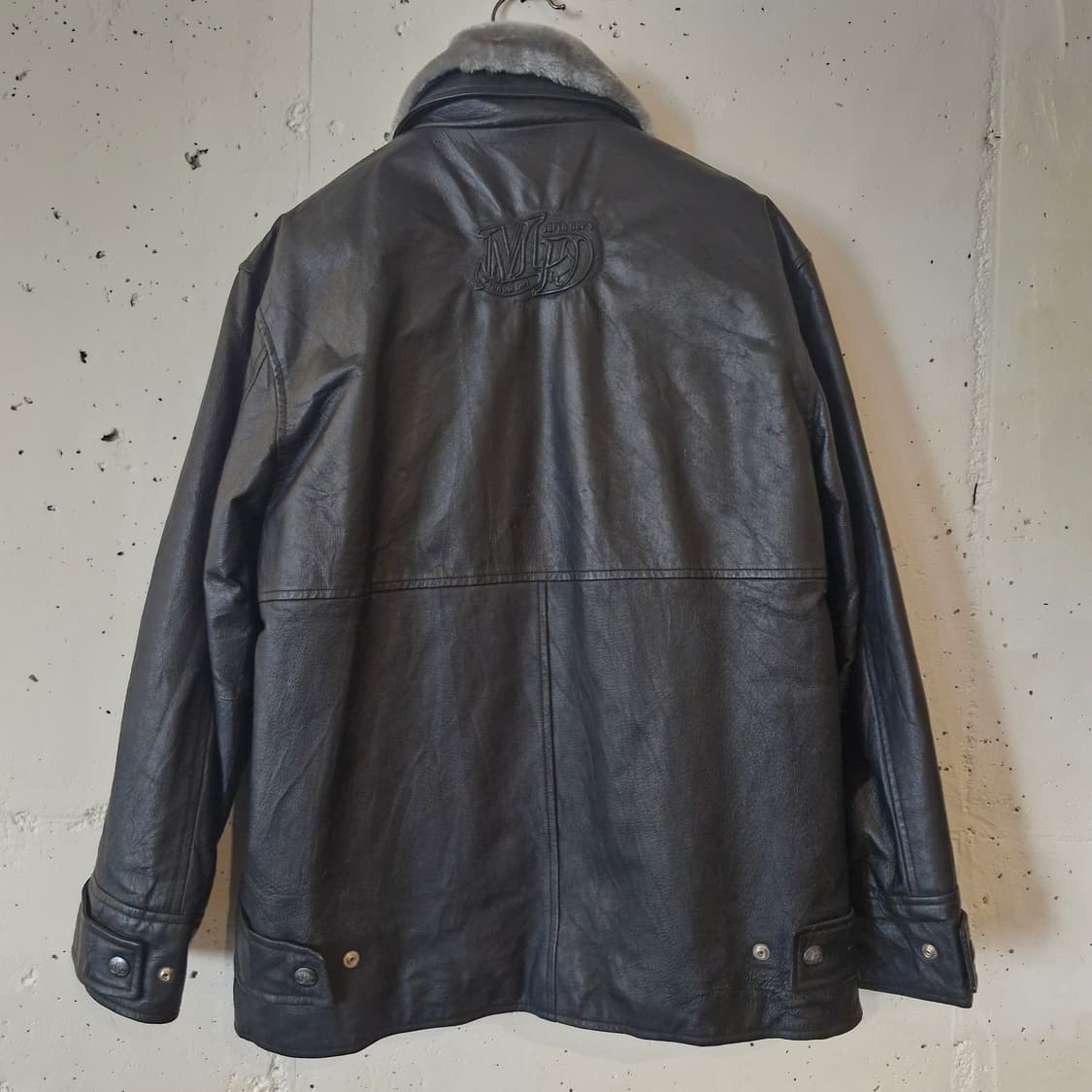 보아털 가죽 자켓 L~ 상품이미지7