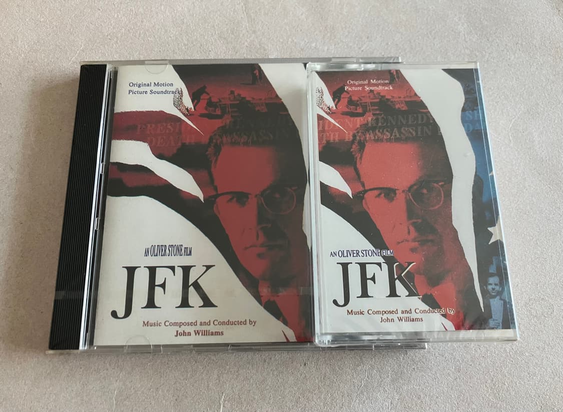 존 F.케네디 영화 JFK OST 라이센스 초판 미개봉 CD 카세트테이프 상품이미지1