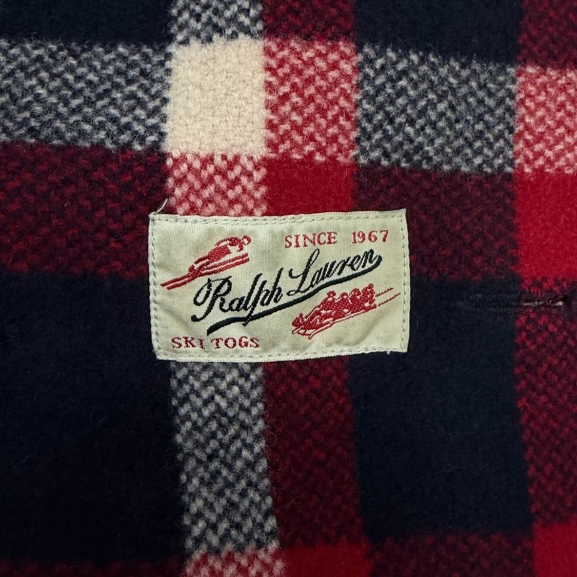 폴로랄프로렌 체크 더블 반코트 v3144 상품이미지7