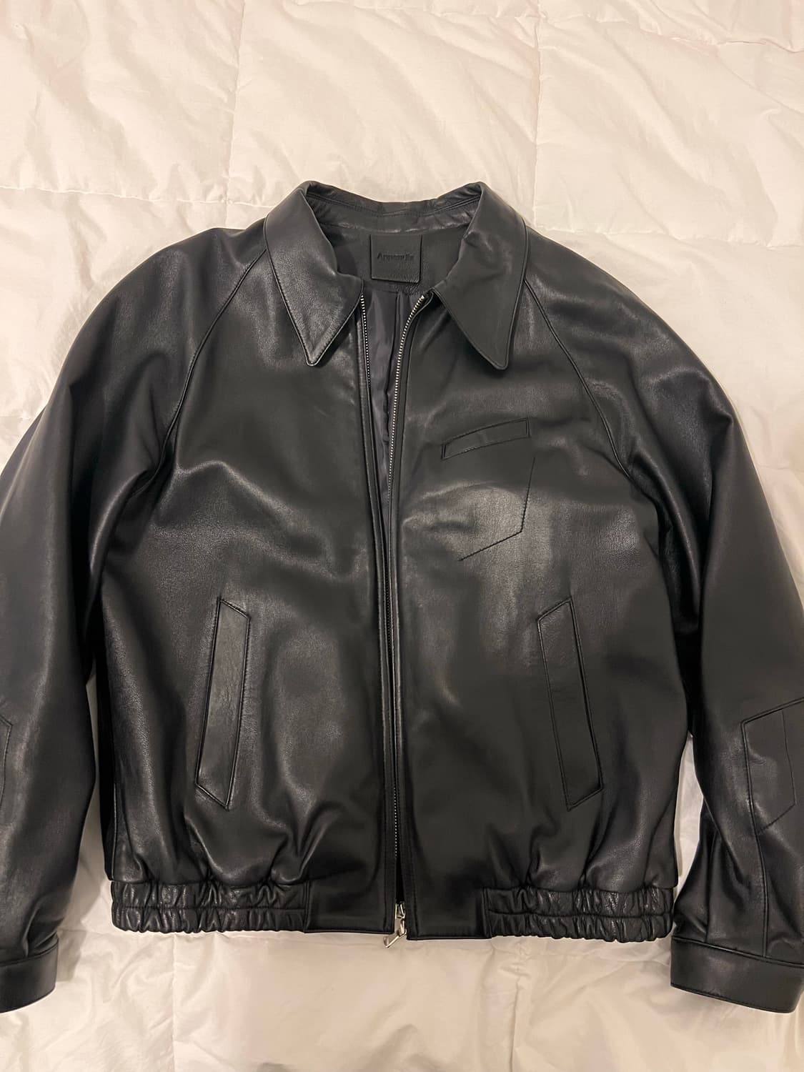 머듈 가죽자켓 3사이즈 상품이미지1