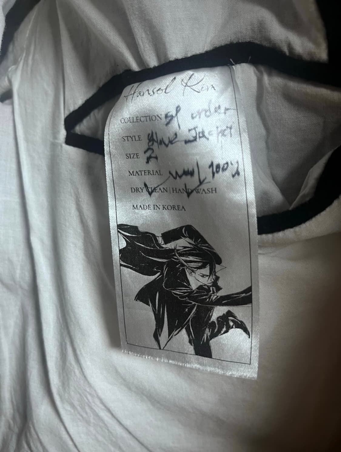 HANSOLKIM / WOOL BLOUSON 별주 상품이미지5